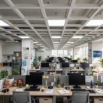 s office open plan